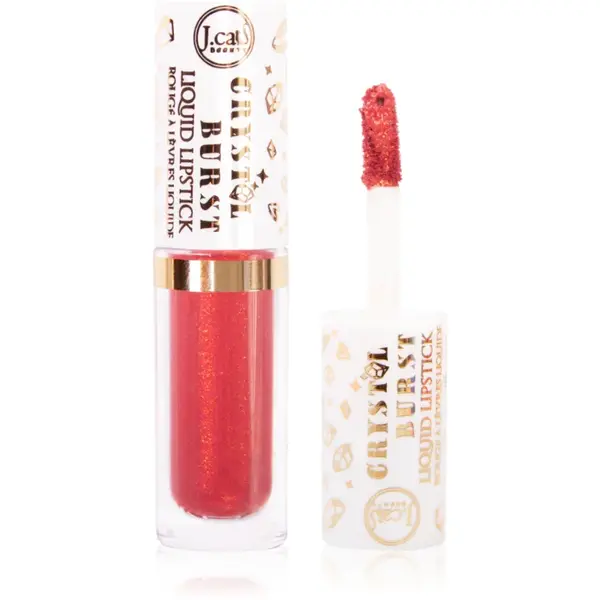 J.Cat Beauty Crystal Burst Ruj de buze lichid, de lunga durata culoare 101 Mind Reader 0.8 g