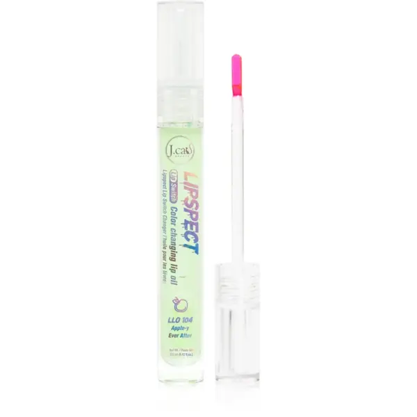 J.Cat Beauty Lipspect ulei pentru buze care își schimbă culoarea culoare 104 Appley Ever After 3 ml