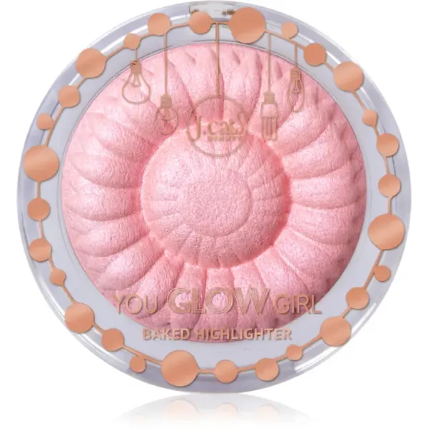 J.Cat Beauty You Glow Girl iluminator compact culoare 109 Unicorn Fave 8.5 g