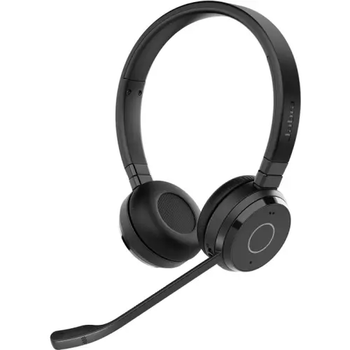 Jabra Casti cu microfon Jabra EVOLVE 65 TE Stereo UC, Bluetooth, USB-A, Negru