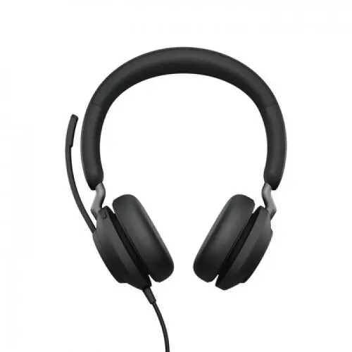 Jabra Casti cu microfon Jabra Evolve2 40 SE Stereo Microsoft Teams, USB-C/A, Negru