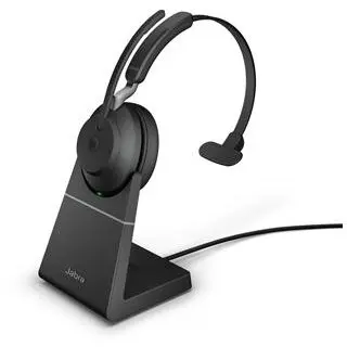 Jabra Casti cu microfon Jabra Evolve2 65, Link380a MS Mono Stand, Black