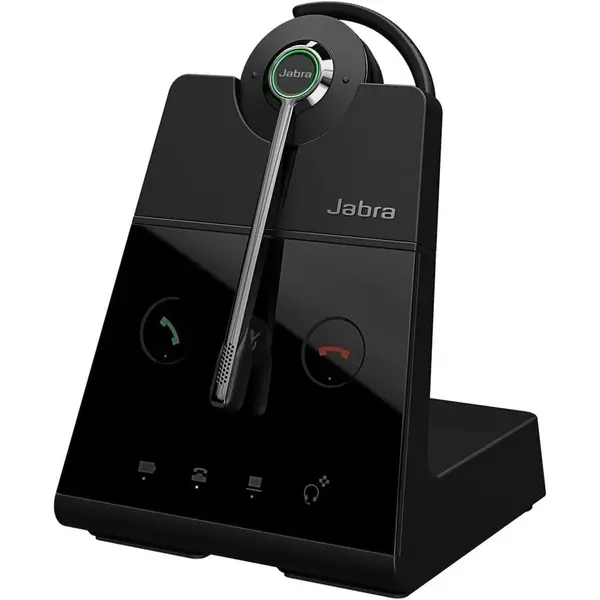 Jabra Casti On-Ear Jabra Engage 65 SE Convertible, Fara fir, Mono, USB-C, DECT, Pentru Birou/Call center, Baza de incarcare, Negru
