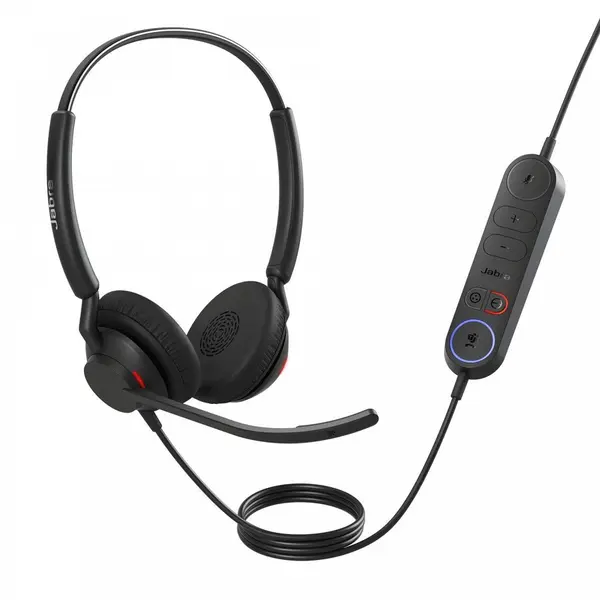 Jabra Casti Prin cablu Banda de fixare pe cap Birou/Call center USB Tip-A Negru