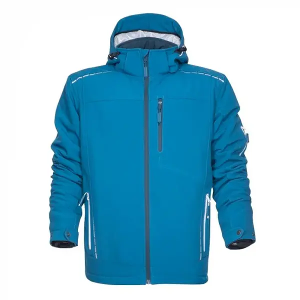 Jacheta de iarna cu gluga albastra 100% poliester, culoarea albastru, Ardon WINTER VISION XXL, ALBASTRU