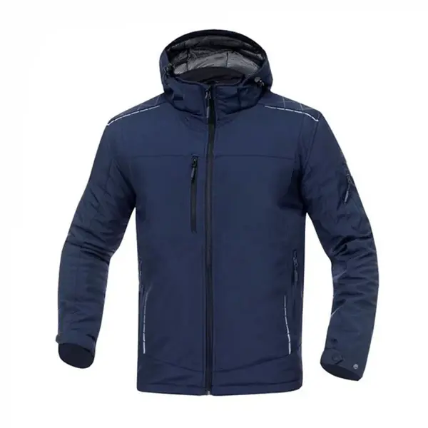 Jacheta de iarna cu gluga bleumarin 100% poliester, Ardon WINTER VISION L, BLEUMARIN