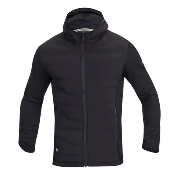 Jacheta de iarna cu gluga neagra, culoarea negru, 88% nailon, 12% spandex, Ardon NYPAXX 4XL, NEGRU