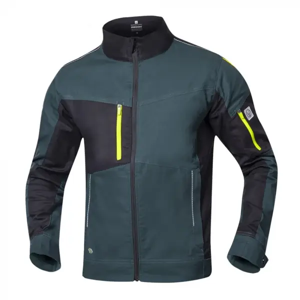 Jacheta de lucru verde 98% bumbac, Ardon 4XSTRETCH L, VERDE