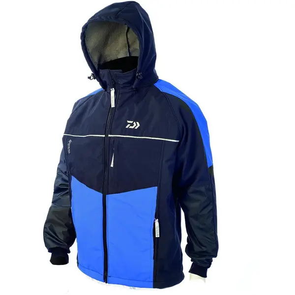 Jacheta Gore-Tex Infinium Soft Shell Black/Blue marime XL