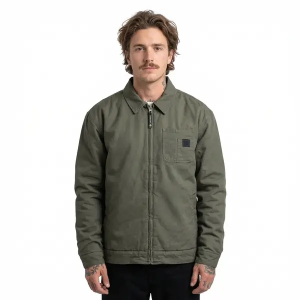 Jacheta Heritage Worker Fostex Garments – Washed Olive - XL