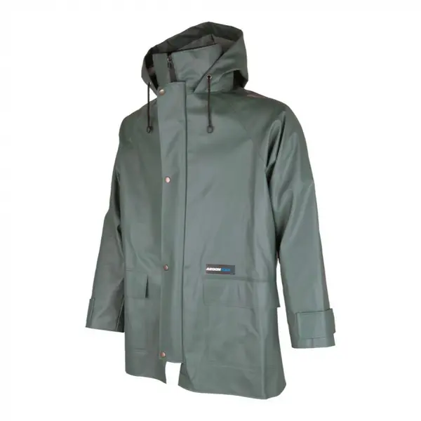 Jacheta impermeabila verde cu gluga, Ardon AAQ 103 3XL, VERDE