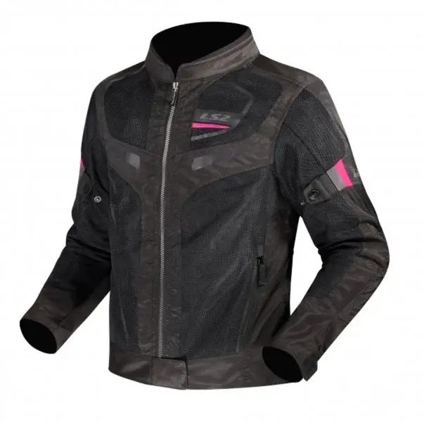 Jacheta Moto, LS2, Garda Air, pentru dama, XL, negru roz