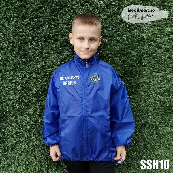 Jacheta ploaie GIVOVA RAIN BASICO F.C. Sharks SSH10 2XS