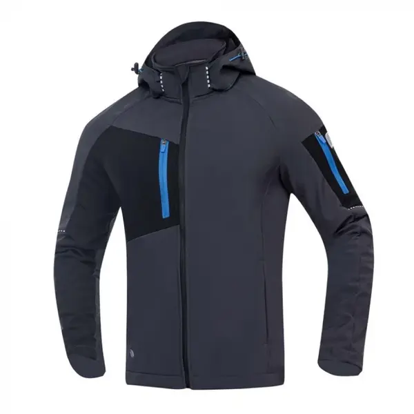 Jacheta softshell gri-inchis cu gluga, Ardon CITYCONIC XXL, GRI