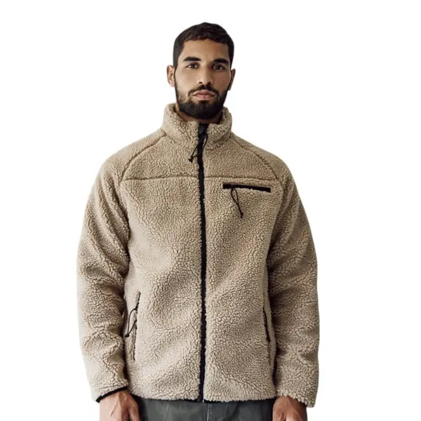 Jacheta Teddy Fleece Camel BRANDIT - XXL