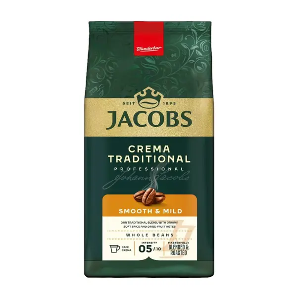 Jacobs Crema Traditional Professional cafea boabe 1kg