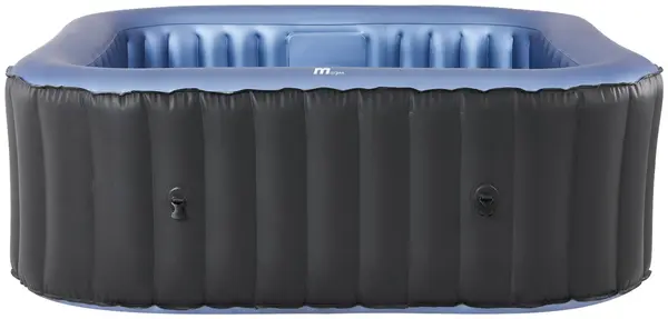 Jacuzzi gonflabil MSpa - Tekapo, pătrat, 6 locuri, 930 l, gri/albastru