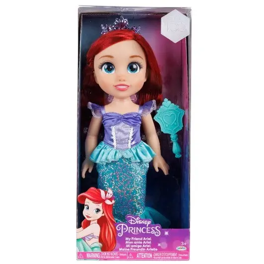 Jakks Papusa Disney Princess - Ariel, colectia Disney 100 Dresses, 38cm