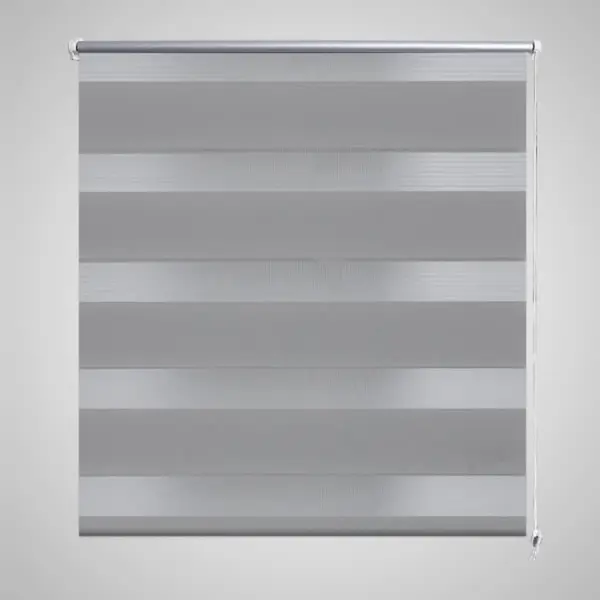 Jaluzea tip zebra, 100 x 175 cm, gri