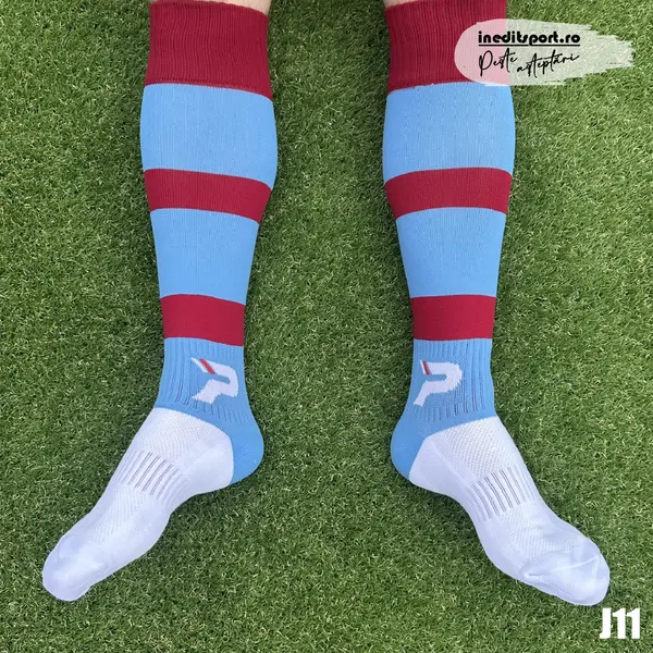 Jambiere J11 Durban M3 (39-43), Bordo-Albastru deschis
