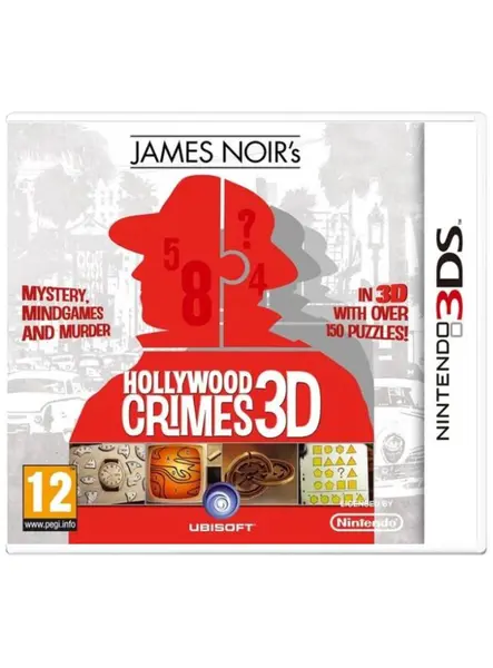 James Noir Hollywood Crimes Nintendo 3DS