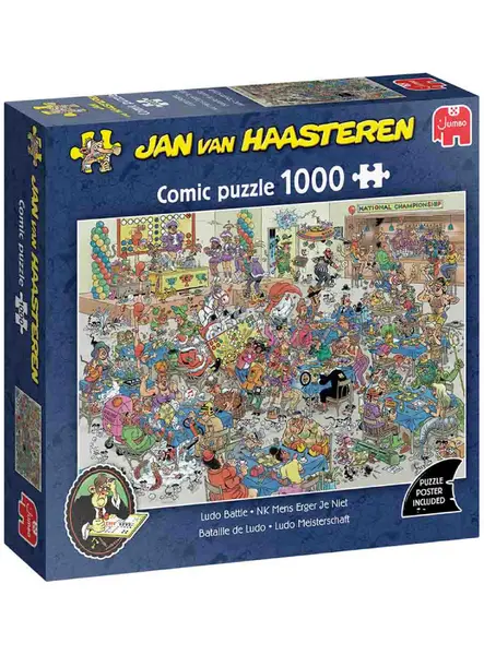 Jan Van Haasteren Ludo Battle (1000 Pieces) (1110100482)