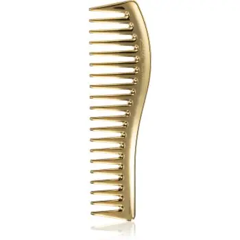 Janeke Gold Line Wavy Comb for Gel Application pieptene de păr pentru aplicarea produselor cu textură de gel