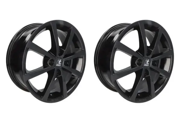 Janta aluminiu 6,5x16, 4x108, CH 65,1, ET: 32 model ITWHEELS Alisia, Negru Lucios