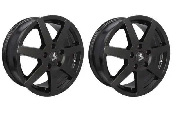 Janta aluminiu 6,5x16, 5x114,3, 74,1, ET: 45; EMILY, Negru Lucios