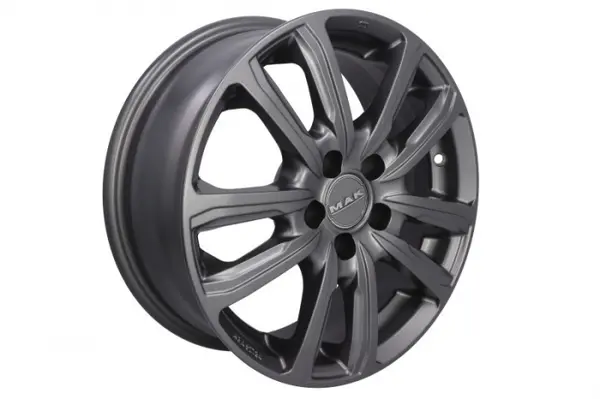 Janta aluminiu 6x15, 5x98, CH 58,1, ET: 38; potrivit ALFA ROMEO 147, 156, 164, GT; FIAT 500L, DOBLO, DOBLO CARGO, TIPO 06.87- MAK Magma TITAN MAT