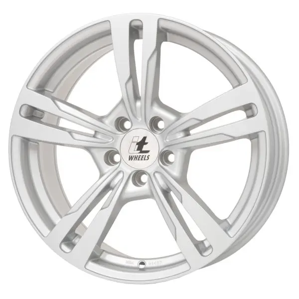 Janta aluminiu 8,5x19, 5x114,3, CH 74,1, ET: 40 model ITWHEELS Anna Argintiu Lucios