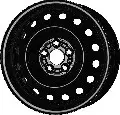 Janta otel 6.0x15, 5x100, CH 56, ET: 48 potrivit SUBARU IMPREZA dupa 2012 (negru)