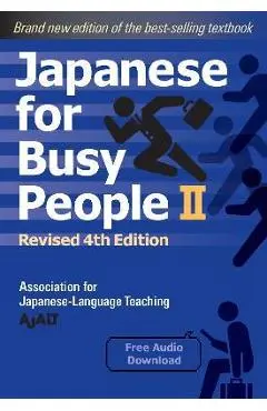 Japanese for Busy People Book 2: Revised 4th Edition (Free Audio Download) - Ajalt
