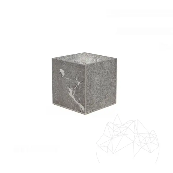 Jardiniera Fioriera - Piatra Sinterizata, 60X60X2XH60