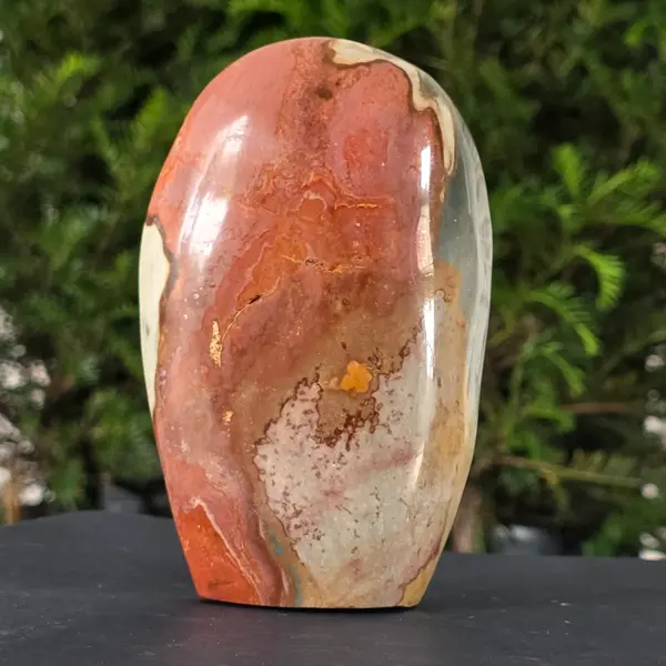 Jasp policrom sculptura forma libera model 5 Africa