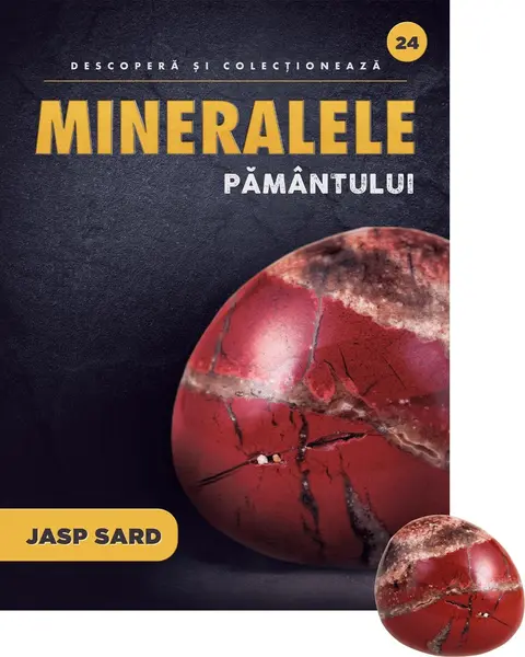 Jasp sard. Volumul 24. Mineralele Pamantului