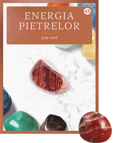 Jasp sard. Volumul 43. Energia pietrelor