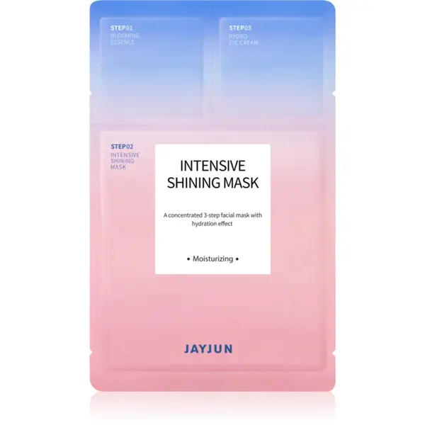 Jayjun Intensive Shining mască iluminatoare în 3 pași 1 buc