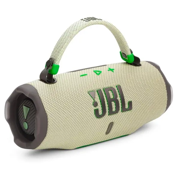 JBL Boxa portabila JBL Charge 6, 45 W, Bluetooth, Autonomie 28 ore, Waterproof, Crem