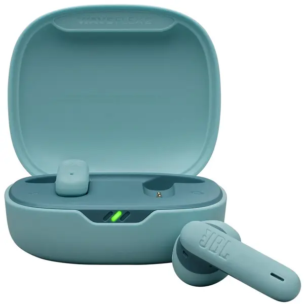 JBL Casti In-Ear JBL Wave Flex 2, True Wireless, Bluetooth, Autonomie 40 ore, Multi-Point, Albastru