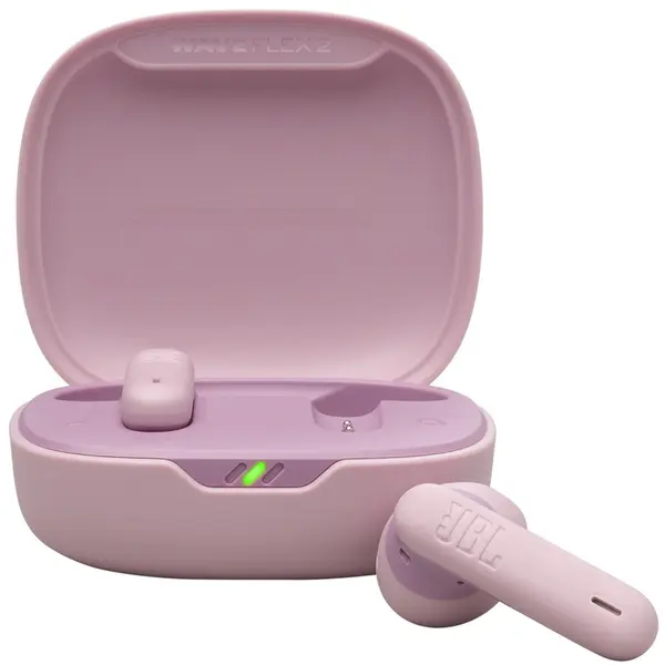 JBL Casti In-Ear JBL Wave Flex 2, True Wireless, Bluetooth, Autonomie 40 ore, Multi-Point, Roz