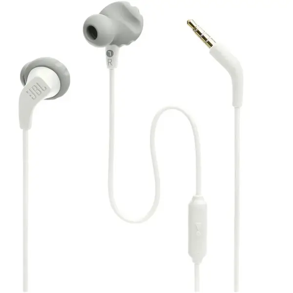 JBL Casti JBL In-Ear Endurance Run 2, Jack 3.5mm, Alb