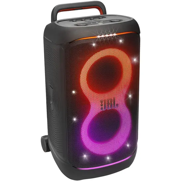 JBL Sistem audio portabil JBL Partybox 520, 400W, Bluetooth 5.4, Auracast, IPX4, Autonomie 15 ore, Baterie detasabila, Negru