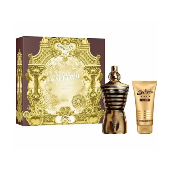 Jean Paul Gaultier Le Male Elixir Set cadou pentru bărbați Volum 125 ml EDP + gel de duș 75 ml