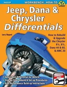 Jeep, Dana & Chrysler Differentials: How to Rebuild the 8-1/4, 8-3/4, Dana 44 & 60 & AMC 20, Paperback/Larry Shepard