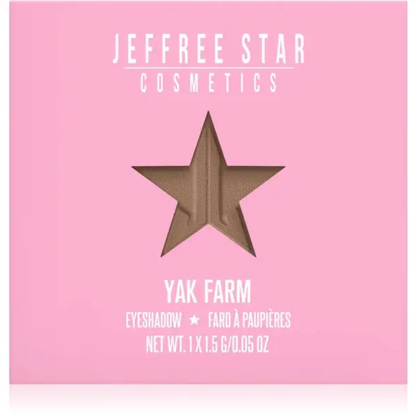 Jeffree Star Cosmetics Artistry Single Eyeshadow fard ochi culoare Yak Farm 1.5 g