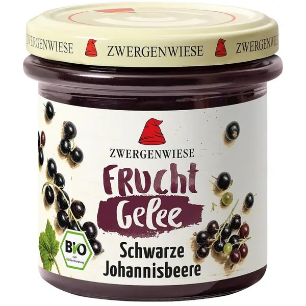Jeleu de coacaze negre fara gluten, eco - 160 g