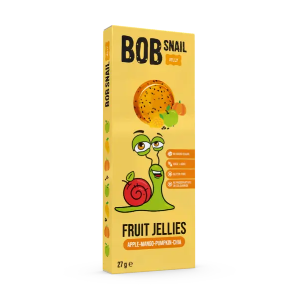 Jeleu din mar mango dovleac si chia, 27g, Bob Snail