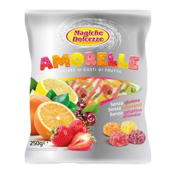 Jeleuri cu Aroma de Fructe Amorelle, Finazzi, 250 g