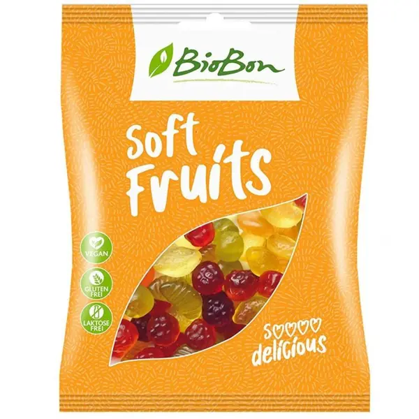 Jeleuri cu fructe fara gluten si lactoza, eco - 100 g